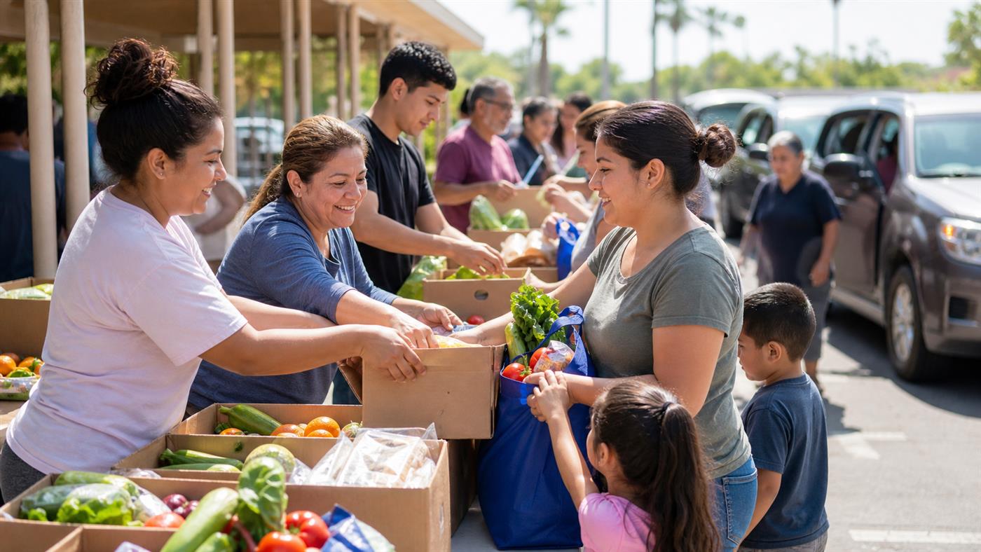 Entrega gratuita de alimentos este miércoles en North Nebraska Avenue