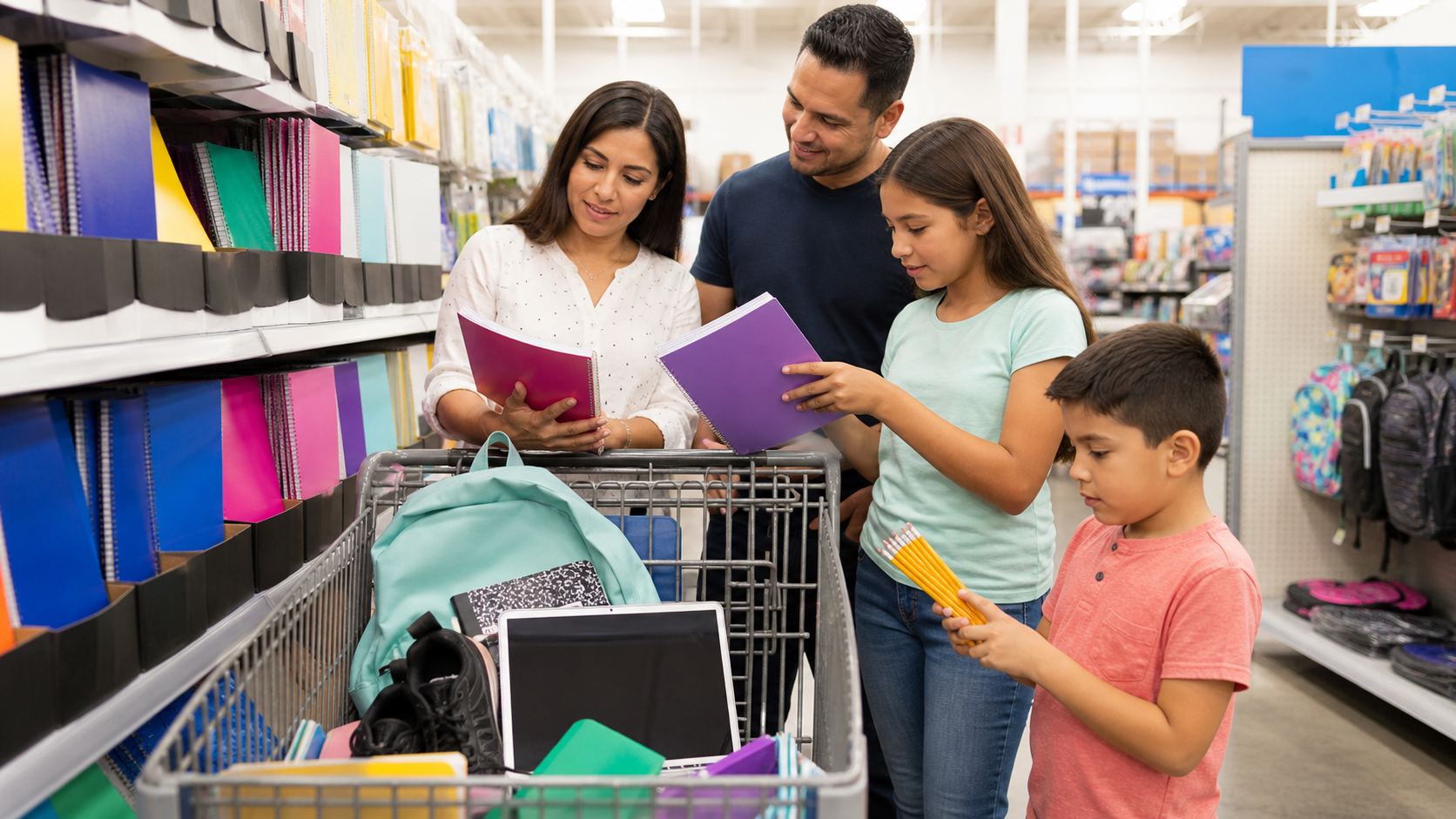 Últimos días para comprar sin impuesto escolar en Florida: qué artículos califican