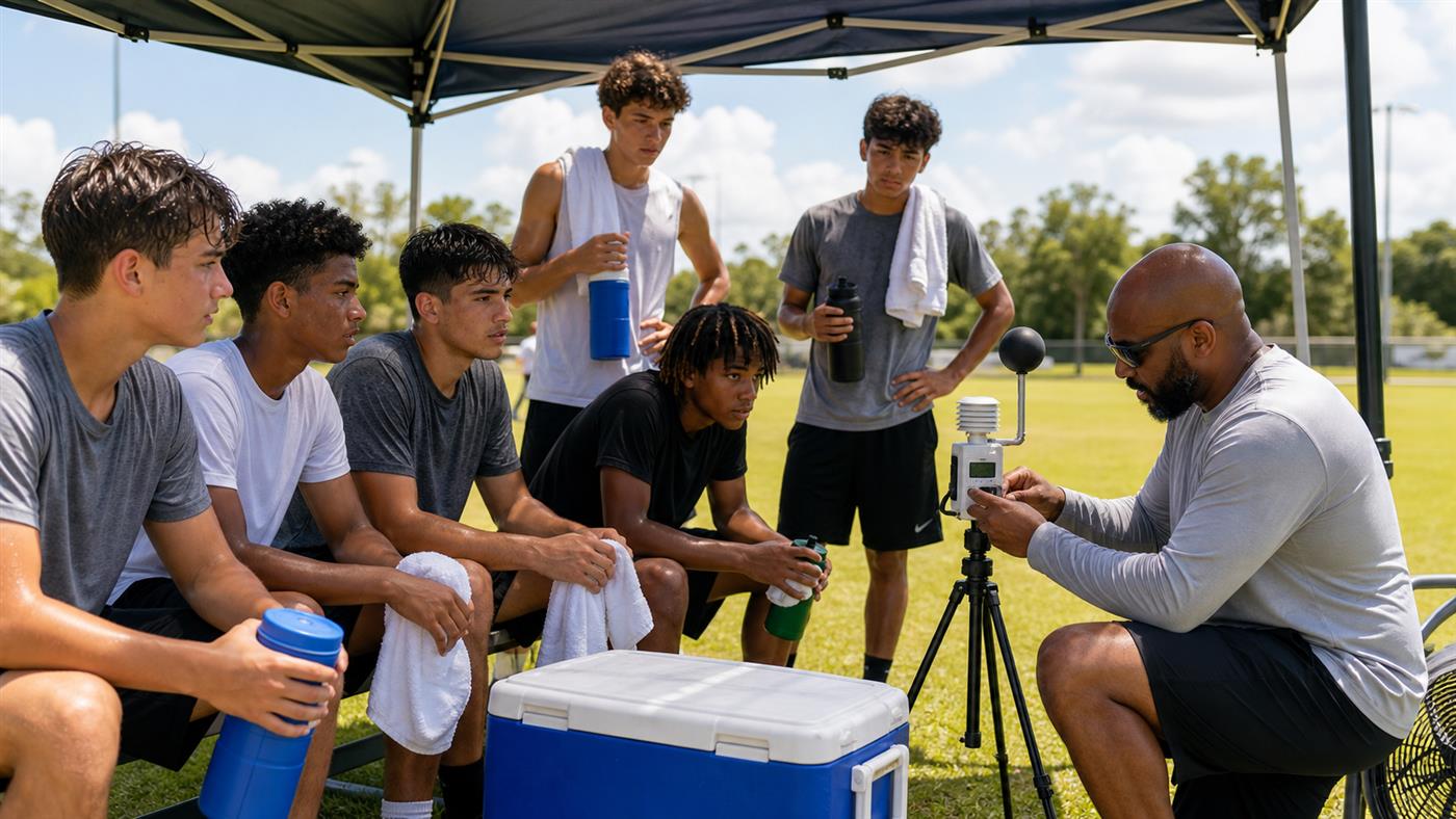 Hillsborough refuerza sus campos deportivos contra el calor extremo