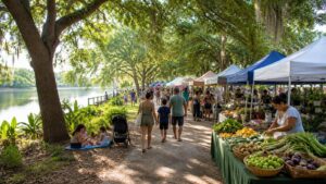 The Springs Market reúne hoy a vendedores locales en Sulphur Springs Park