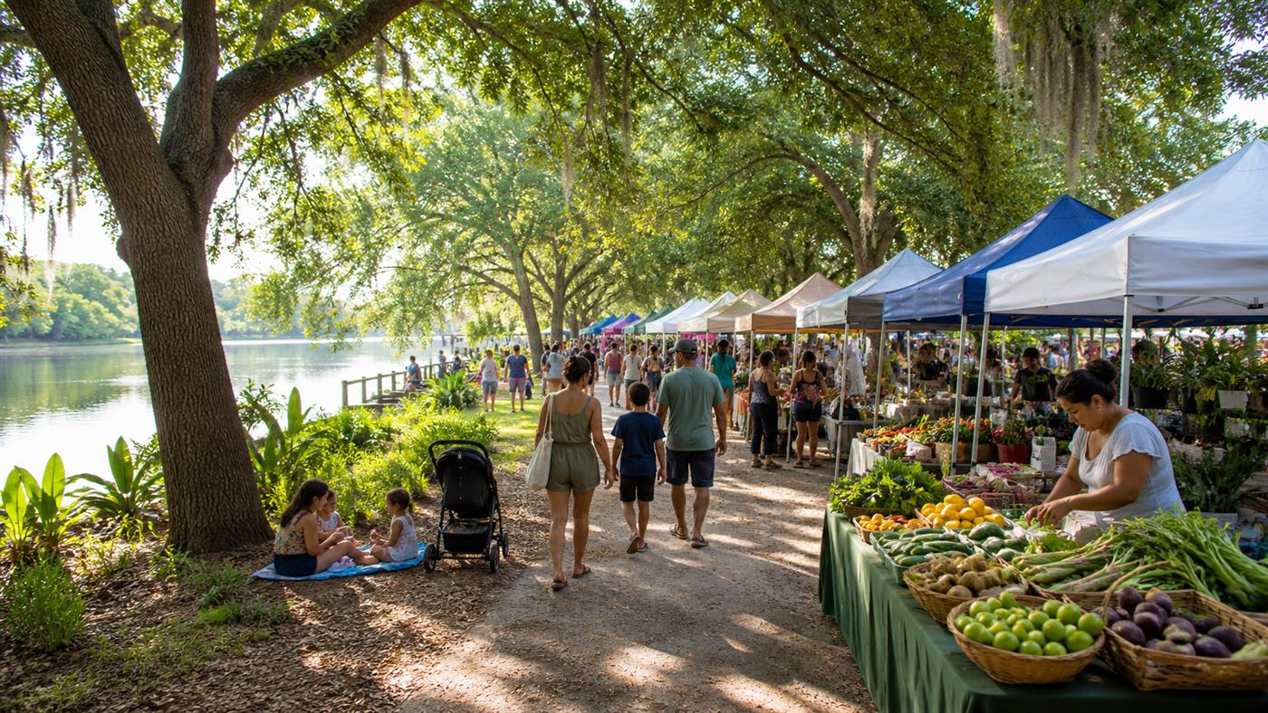The Springs Market reúne hoy a vendedores locales en Sulphur Springs Park