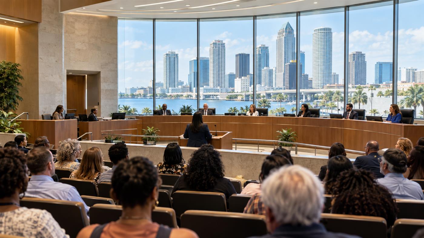 Tampa abre audiencia pública final sobre el presupuesto fiscal 2027
