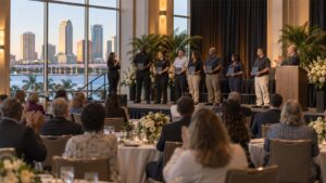Ceremonia comunitaria de reconocimientos en Tampa