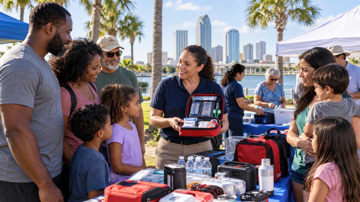Tampa ofrecerá talleres gratuitos de seguridad y preparación ante emergencias