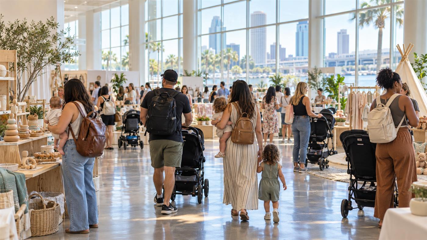 Family Vibes Baby Expo reúne recursos para padres en el centro de Tampa