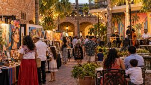 Celebración cultural latina al aire libre en Tampa