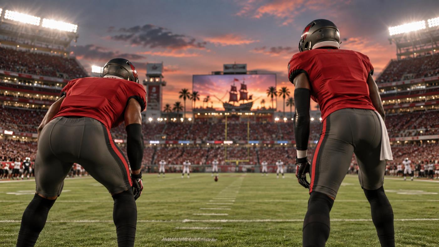 Buccaneers colocan a dos novatos como titulares en su primer roster de temporada