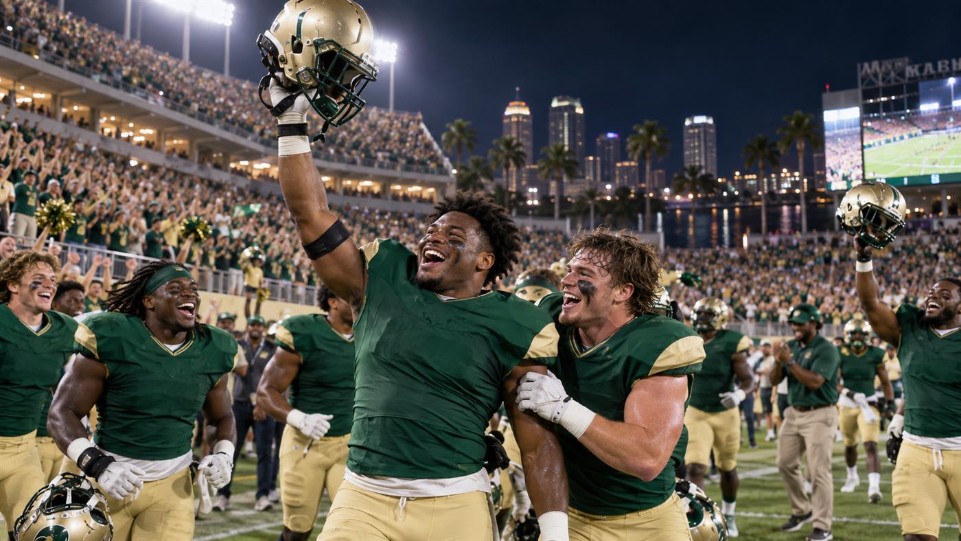 USF abre la era de Brian Hartline con triunfo 19-9 sobre FIU en Tampa